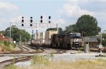 NS 4388 pushes on the rear of train 28R